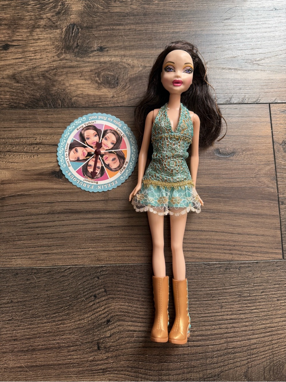 Vintage Mattel My Scene Fab Faces Nolee Doll Original Outfit Feeling Fab Moods